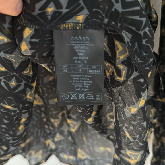 NWOT BA&SH Rodeo blouse - Picture 3 of 9